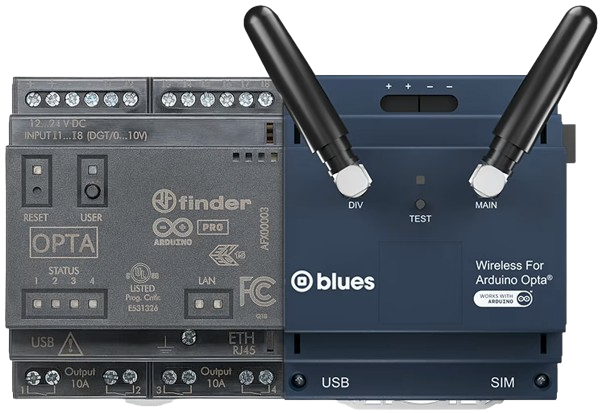 The Blues Wireless for Opta expansion module